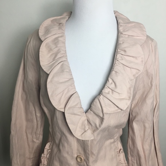 CAbi Jackets & Blazers - Cabi Blush Petal Blazer size 12